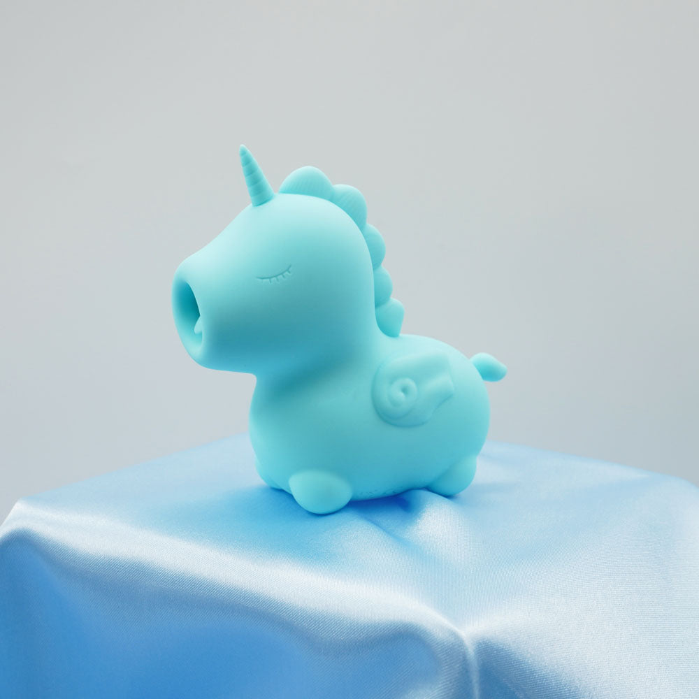 Unihorn - Mount'n Peak - Teal USB Rechargeable Flicking Stimulator for Enhanced Pleasure