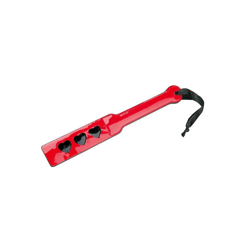 WhipSmart Bondage Paddle – Heartbreaker Design – Red
