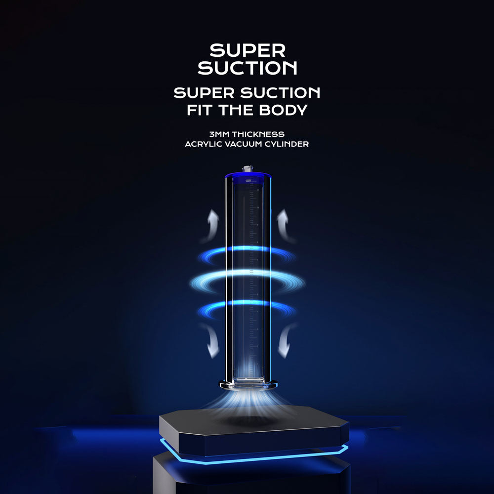 LuvPump Pump – Professional Power – Clear – Extra Large