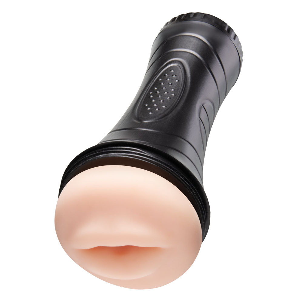 Zolo Masturbator – Deep Throat Design – Flesh – Compact