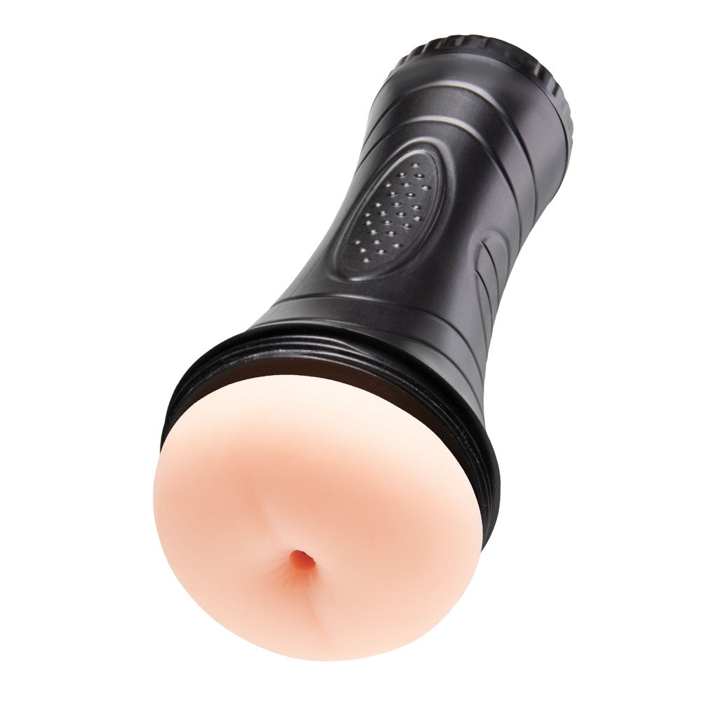 Zolo Masturbator – Textured, Body-Safe Silicone – Flesh – Standard