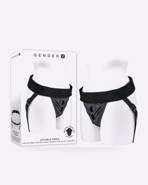 Double Rider Adjustable Strap-On Harness
