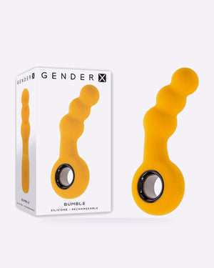 Gender X Bumble Vibrating Anal Beads
