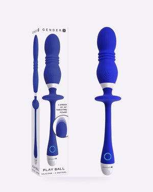 Gender X Play Ball Thrusting Vibrating Orbs