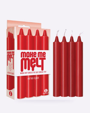 The 9's Make Me Melt Drip Candles 4-Pack