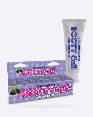 Booty Call blue raspberry anal numbing gel 44 ml