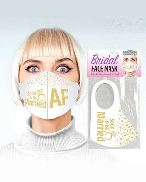 Little Genie Soon to Be Married AF Bridal Face Mask