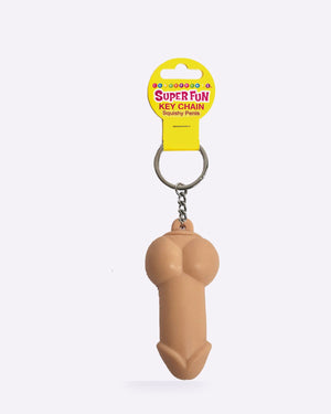 Super Fun squishy penis novelty keychain