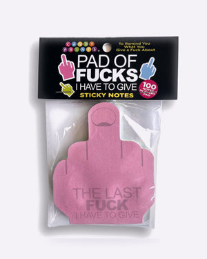 Little Genie Last Fuck I Have to Give Sticky Notes