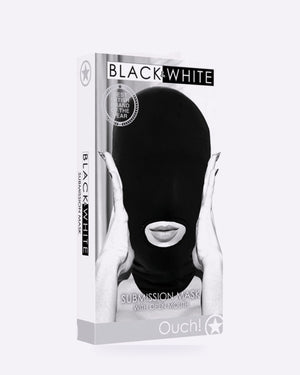 OUCH! black submission hood mask