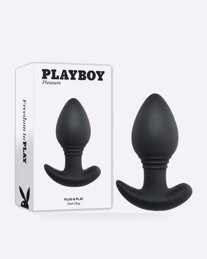 Playboy Pleasure Plug & Play Remote Vibrating Butt Plug
