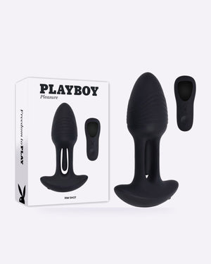 Playboy Pleasure Rim Shot Flicking Vibrating Butt Plug