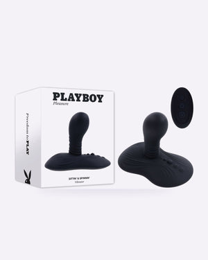 Playboy Pleasure Sittin & Spinnin Vibrator