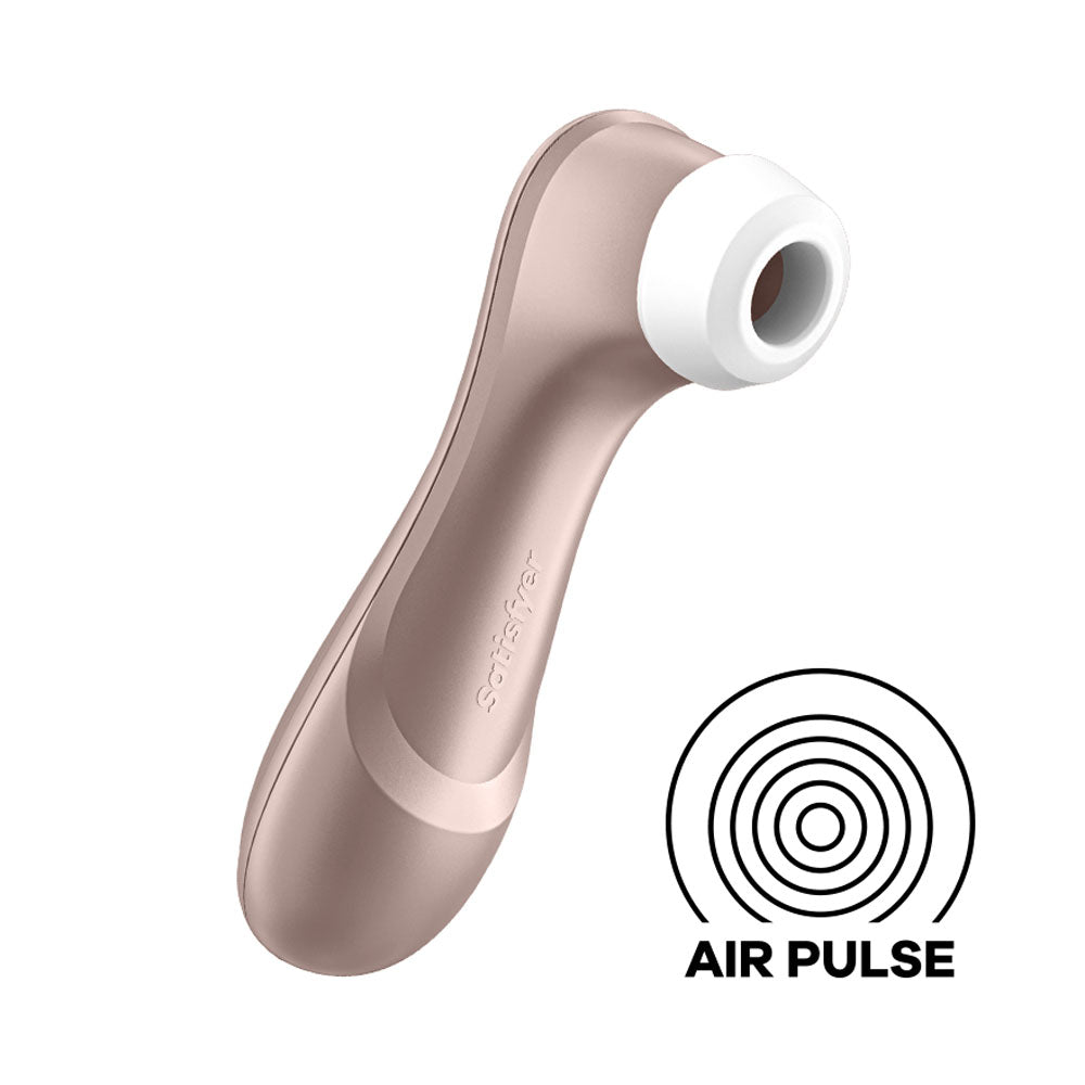 Satisfyer Air Pulsation Premium – Touch-Free, Rechargeable – Rose Gold