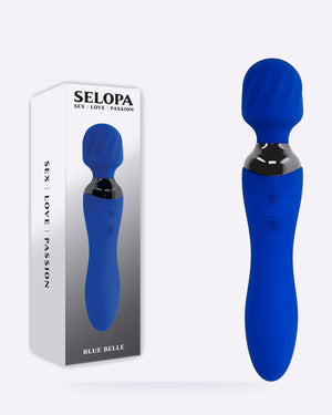 Selopa Blue Belle double-ended wand