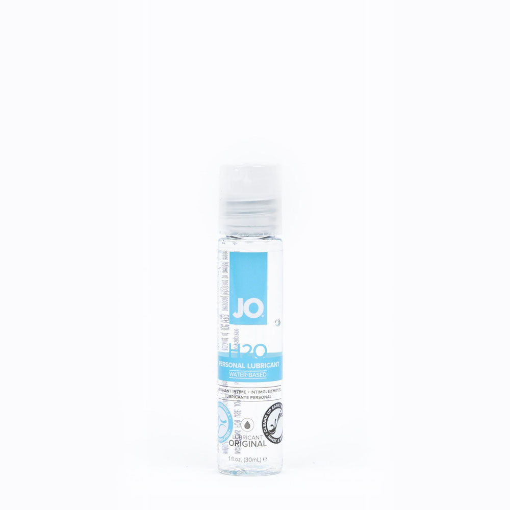 JO H2O Original Water-Based Lubricant - 30 mL Bottle - Body-Safe, Long-Lasting, and Gentle on Skin
