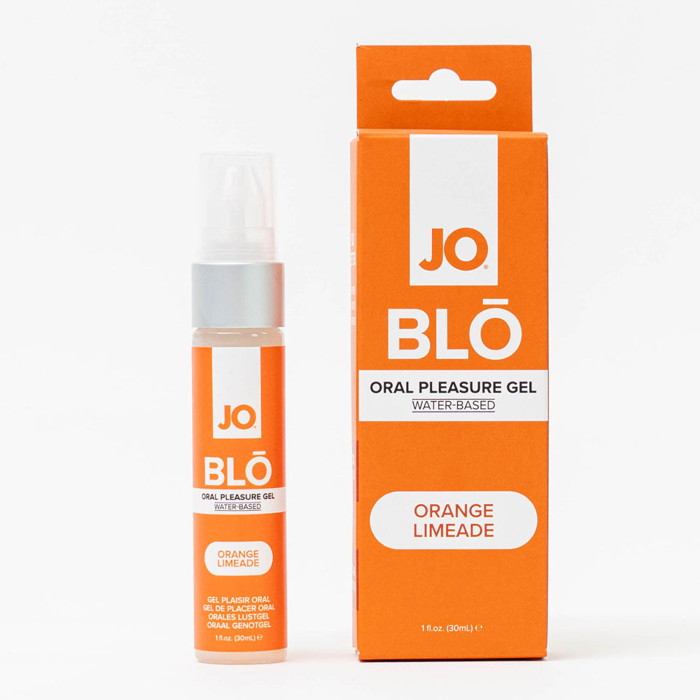 JO Orange Limeade Flavored Oral Pleasure Gel – 30 ml Bottle for Intimate Wellbeing
