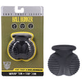 Fort Troff - Black Ball Bunker - Premium Body-Safe Ball Stretcher for Enhanced Comfort and Stimulation