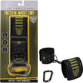 Fort Troff - Tactical Wrist Restraints - Black/Green Adjustable Cuffs for Enhanced Comfort and Security