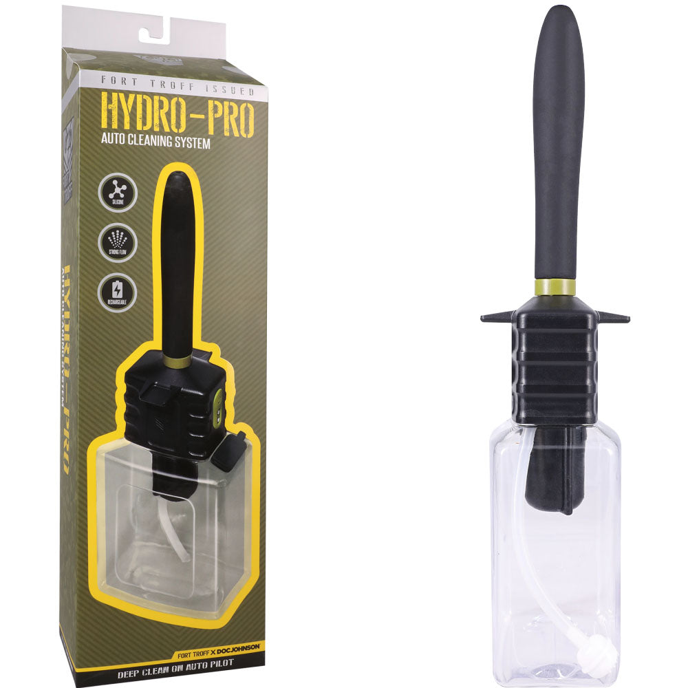 Fort Troff - Hydro-Pro Auto Douche - USB Rechargeable, Body-Safe Wellness Tool