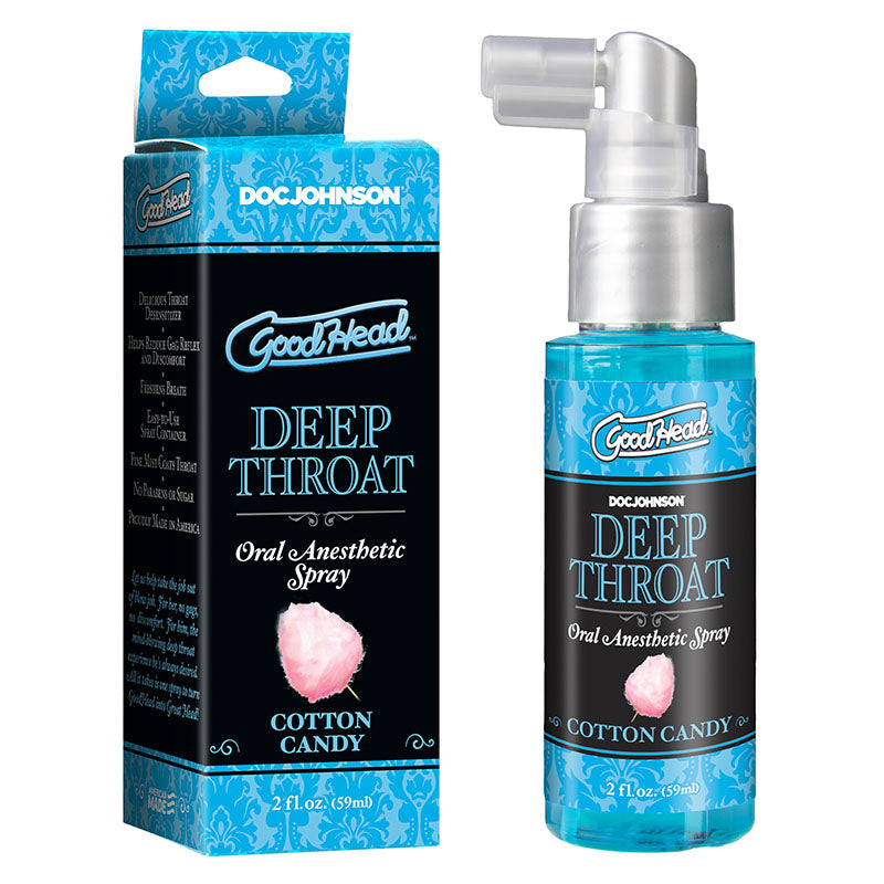 GoodHead Cotton Candy Deep Throat Spray for Couples