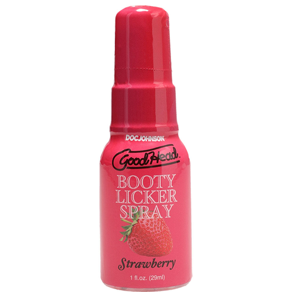 GoodHead Strawberry Flavoured Booty Licker Spray - 29 ml Body-Safe Oral Delight