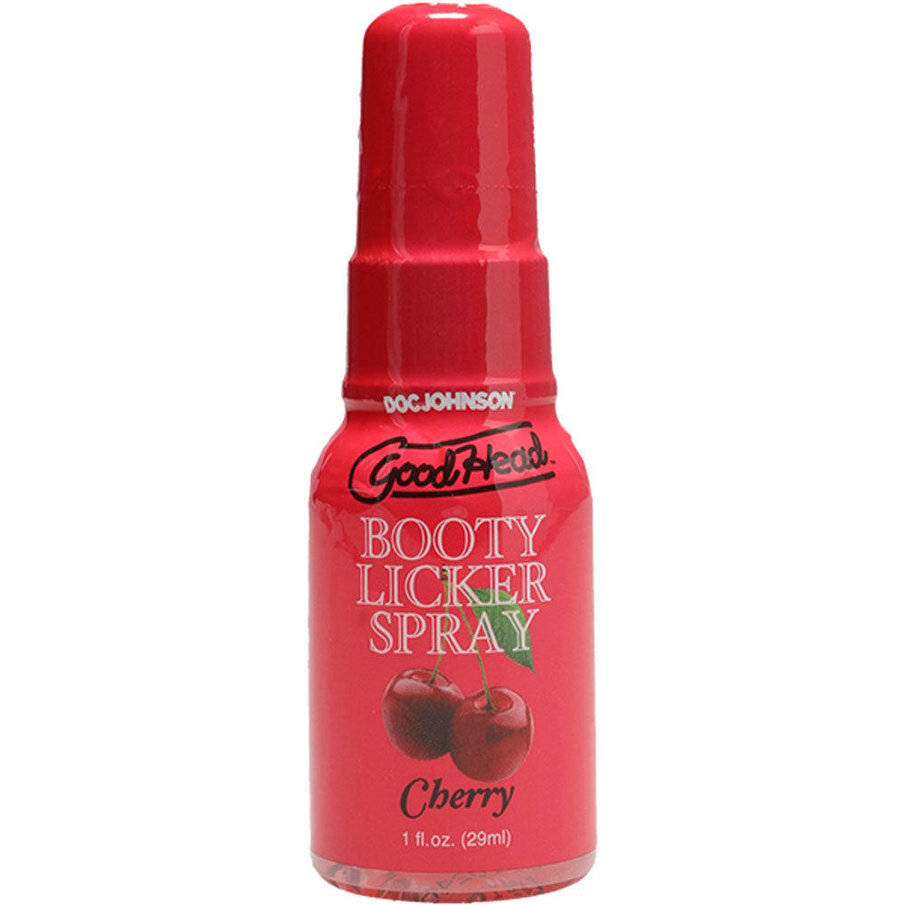 GoodHead Cherry Flavored Booty Licker Spray - 29 ml Body-Safe Formula for Enhanced Pleasure