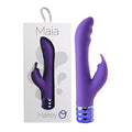 Maia Hailey - Rechargeable Purple Rabbit Vibrator (15.2 cm, Body-Safe Silicone)