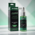 GoodHead Deep Throat Oral Anesthetic Spray with packaging on a gradient background