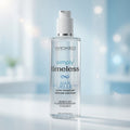 Bottle of Wicked Sensual Care Aqua Jelle lubricant on a blurred background