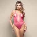 Opulence Lingerie – Crotchless Teddy – Pink – M/L Size