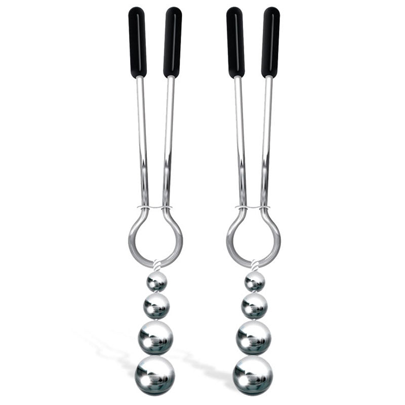 Eve's Sensual Nipple Clips – Set of 2 (Body-Safe, Adjustable, Unisex)