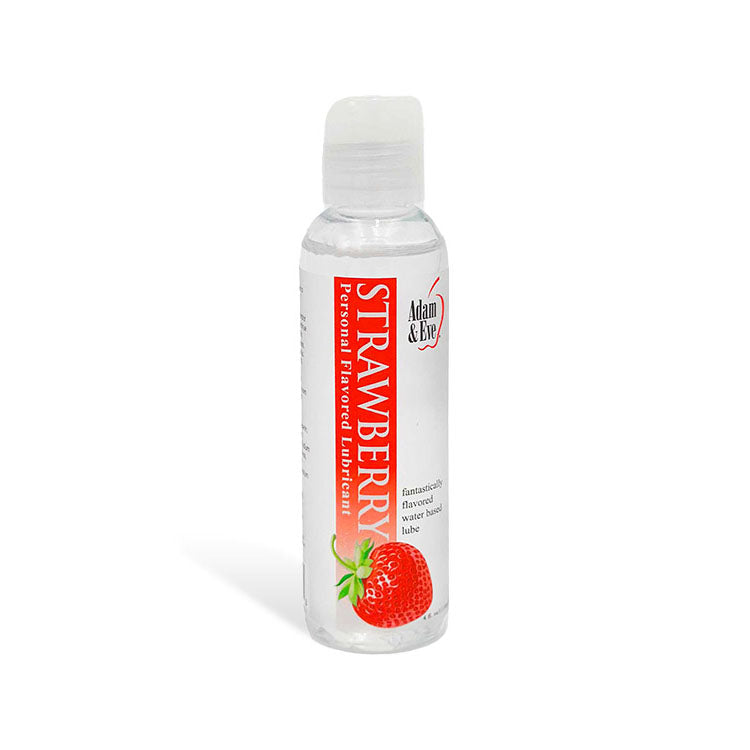 Adam & Eve Lubricant – Strawberry Flavoured – Water-Based – 118 ml