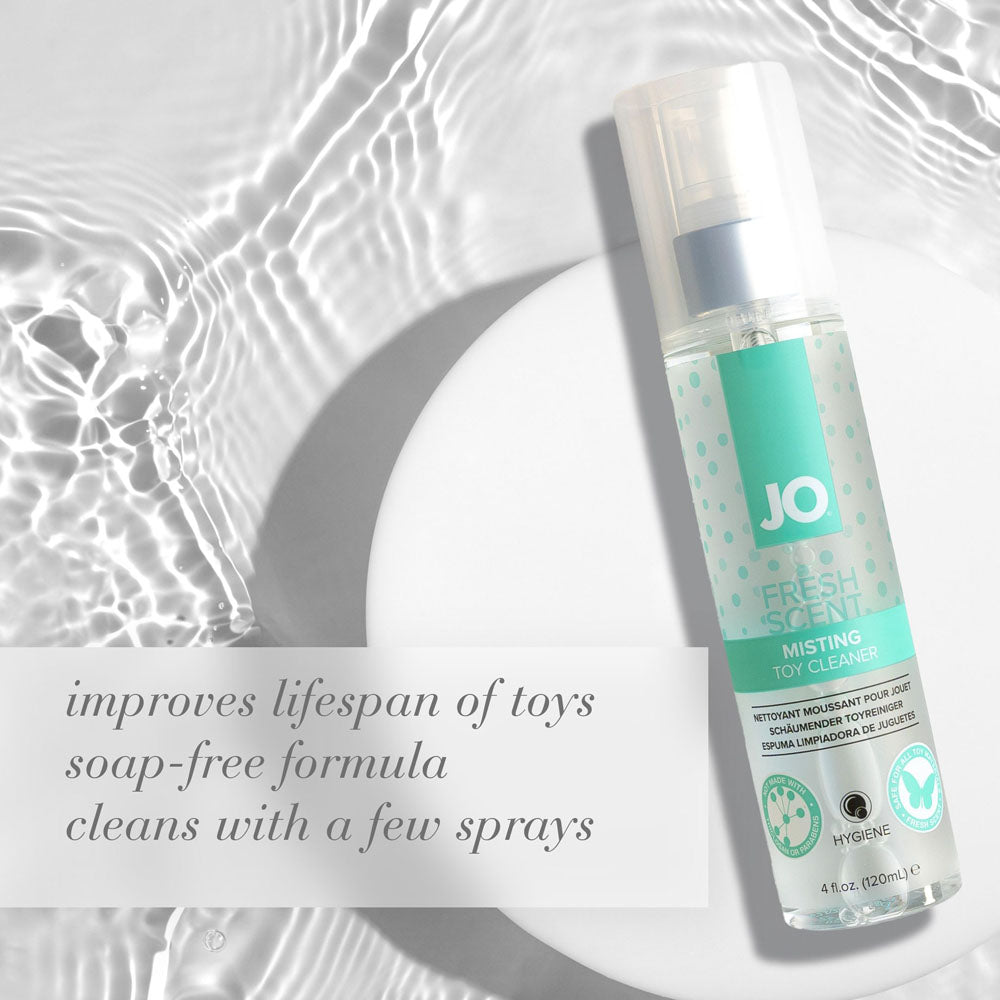 JO Misting Toy Cleaner – 120 mL Eco-Friendly Spray for Safe & Effective Toy Care