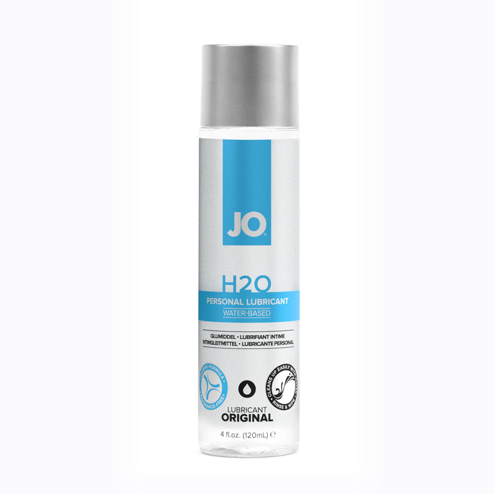JO H2O Original Water-Based Lubricant – 120 mL – Body-Safe & Long-Lasting Glide