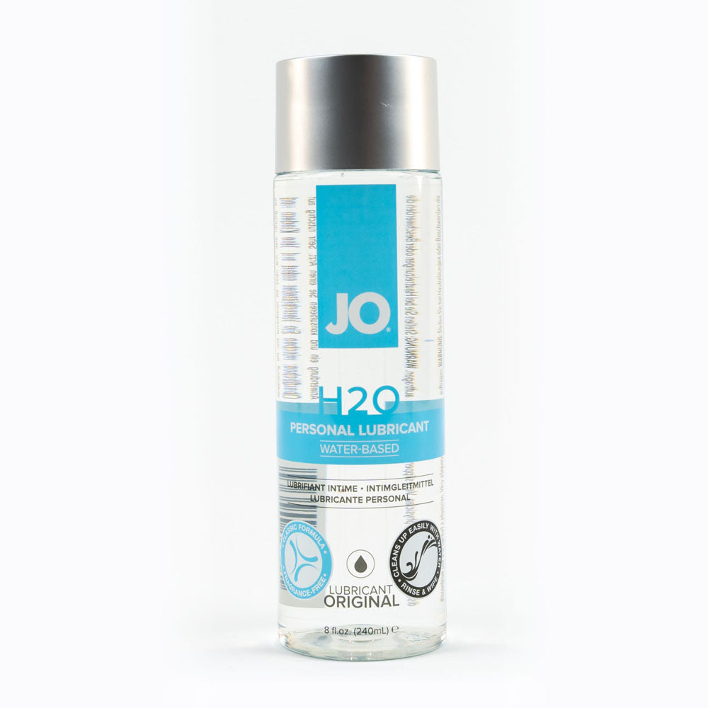 JO H2O Original Water-Based Lubricant – 240 mL Bottle – Body-Safe & Smooth for Enhanced Intimacy