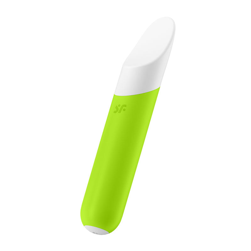 Satisfyer Bullet – USB Rechargeable – Body-Safe Silicone – Green