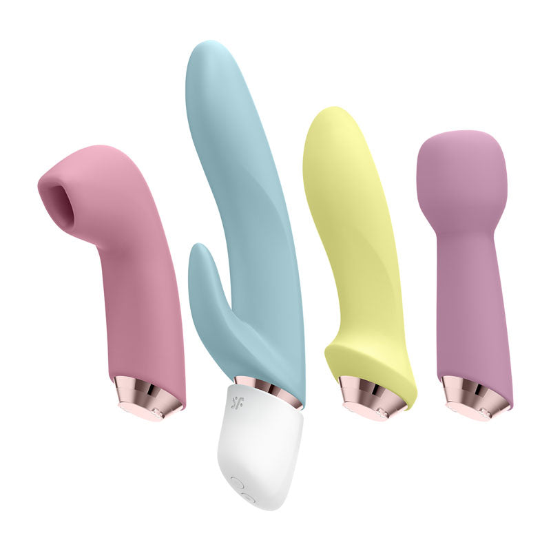 Satisfyer Marvelous Four - Versatile 4-in-1 USB Rechargeable Vibrator for Wellness and Pleasure