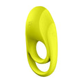 Satisfyer Cock & Balls Ring – USB Rechargeable – Body-Safe Silicone – Light Green