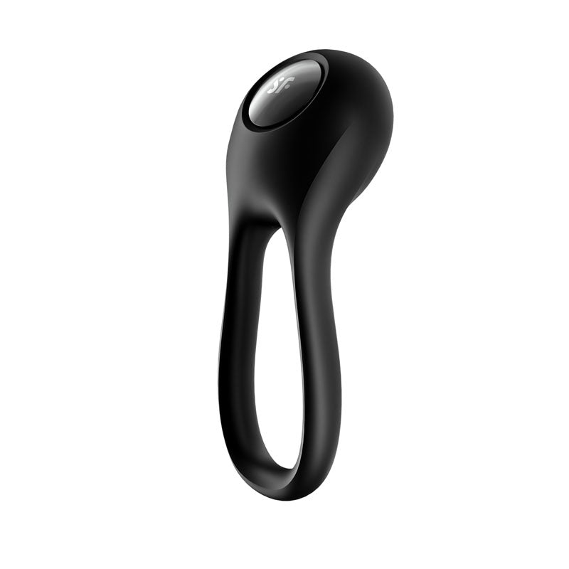 Satisfyer Majestic Duo - Black USB Rechargeable Couples Cock Ring for Enhanced Pleasure