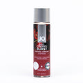 JO H2O Cherry Burst Water-Based Lubricant - 120 mL - Cherry Flavor - Body-Safe & Long-Lasting