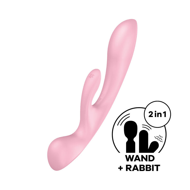 Satisfyer Vibrator – USB Rechargeable, Body-Safe Silicone – Pink