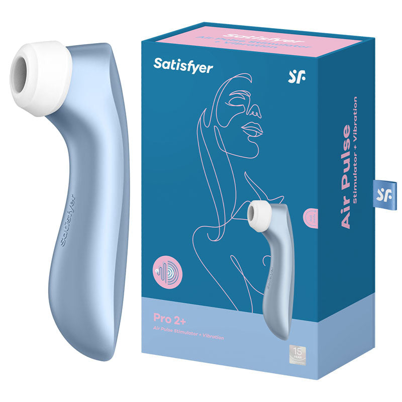 Satisfyer Personal Massager – Touch-Free, USB-Rechargeable – Blue