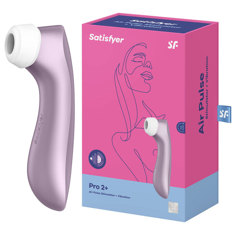 Satisfyer Clitoral Stimulator – Touch-Free, USB-Rechargeable – Purple