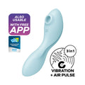 Satisfyer Air Pulsation Premium – Rechargeable, App-Controlled – Blue