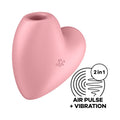 Satisfyer Air Pulsation Stimulator – USB Rechargeable, Body-Safe Silicone – Light Pink