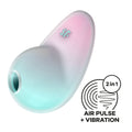 Satisfyer Pixie Dust - Mint/Pink USB Rechargeable Air Pulse Vibrator