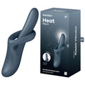Satisfyer Heat Flex 4 - Grey USB Rechargeable Heating Vibrator