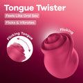 Satisfyer Stimulator – Rechargeable, Body-Safe Silicone – Pink