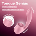 Satisfyer Vibrator – Rechargeable, Clitoral Stimulator – Pink